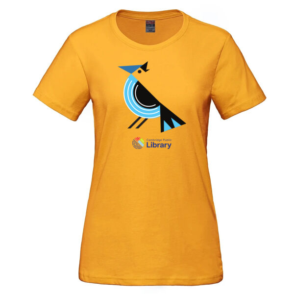 Version 1 - LADIES Blue Jay Tangram Cotton T-Shirt Thumbnail